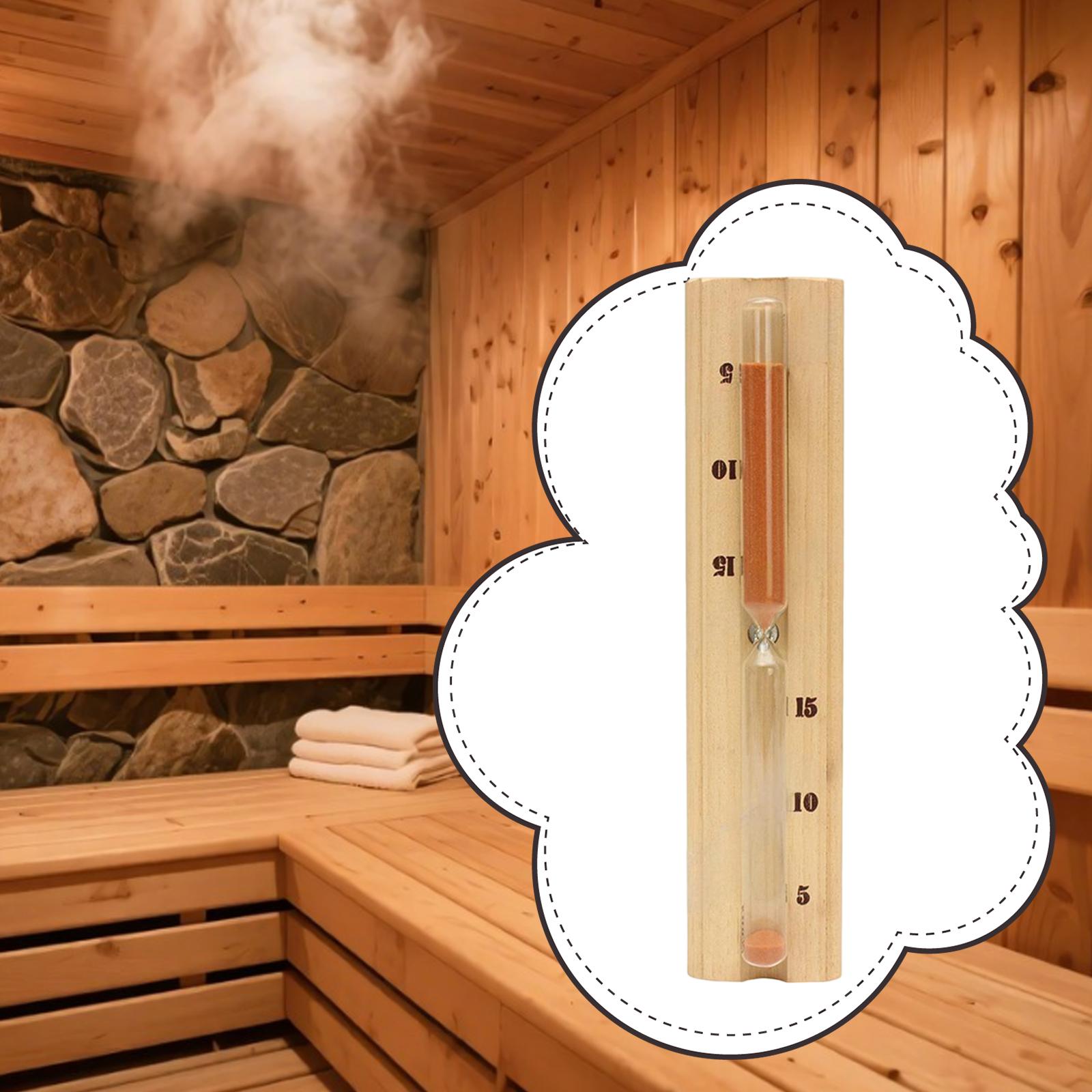 Spa Wellness Usa - Heat Resistant Sauna Sand Timer 15