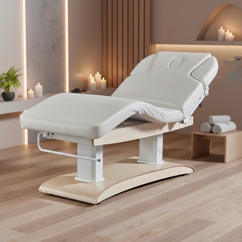 Spa Wellness Center - Factory Customized Wood Grain Base Massage
