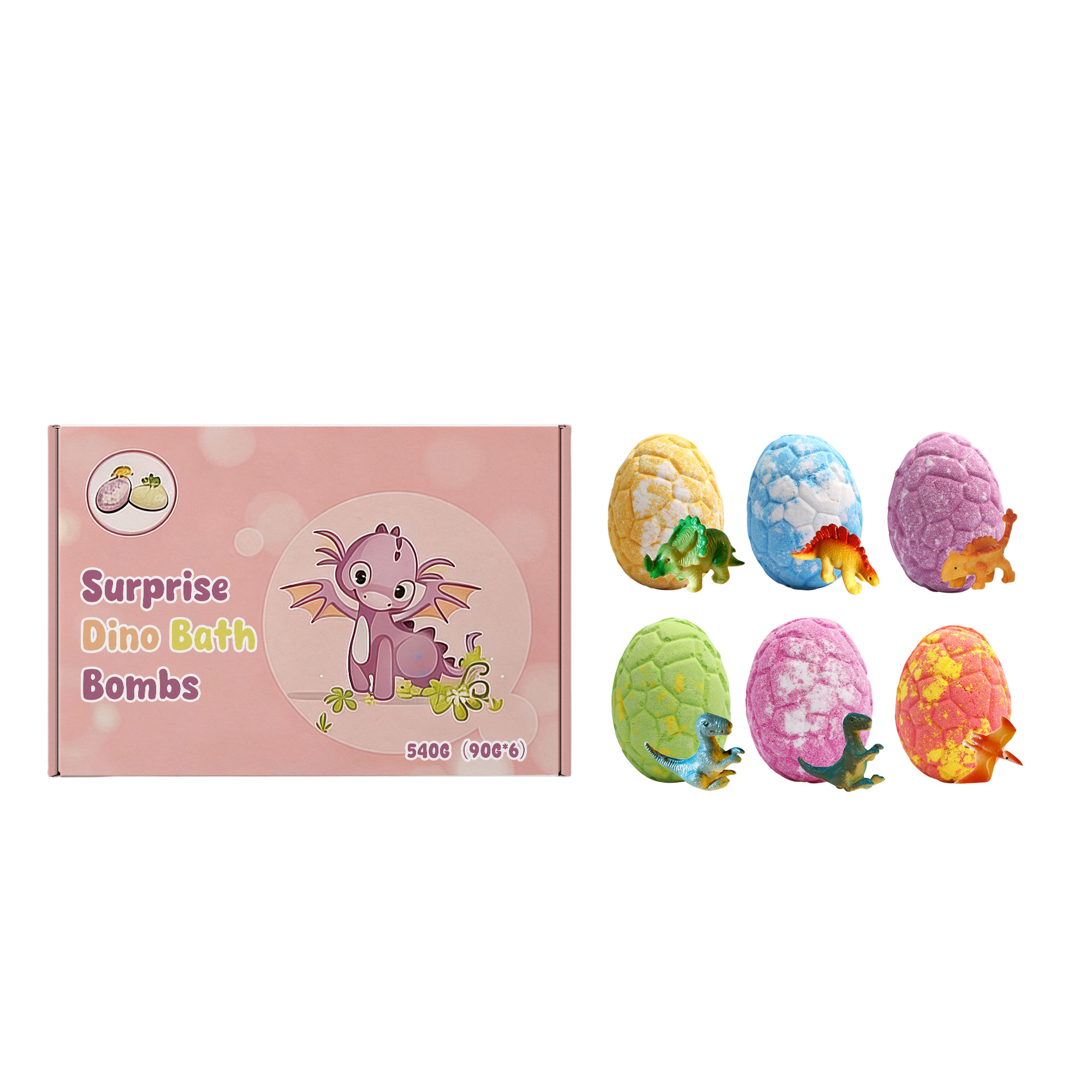 Dinosaur Egg Bath Bombs for Ki - огляд і ціна Relax - Spa & Wellness