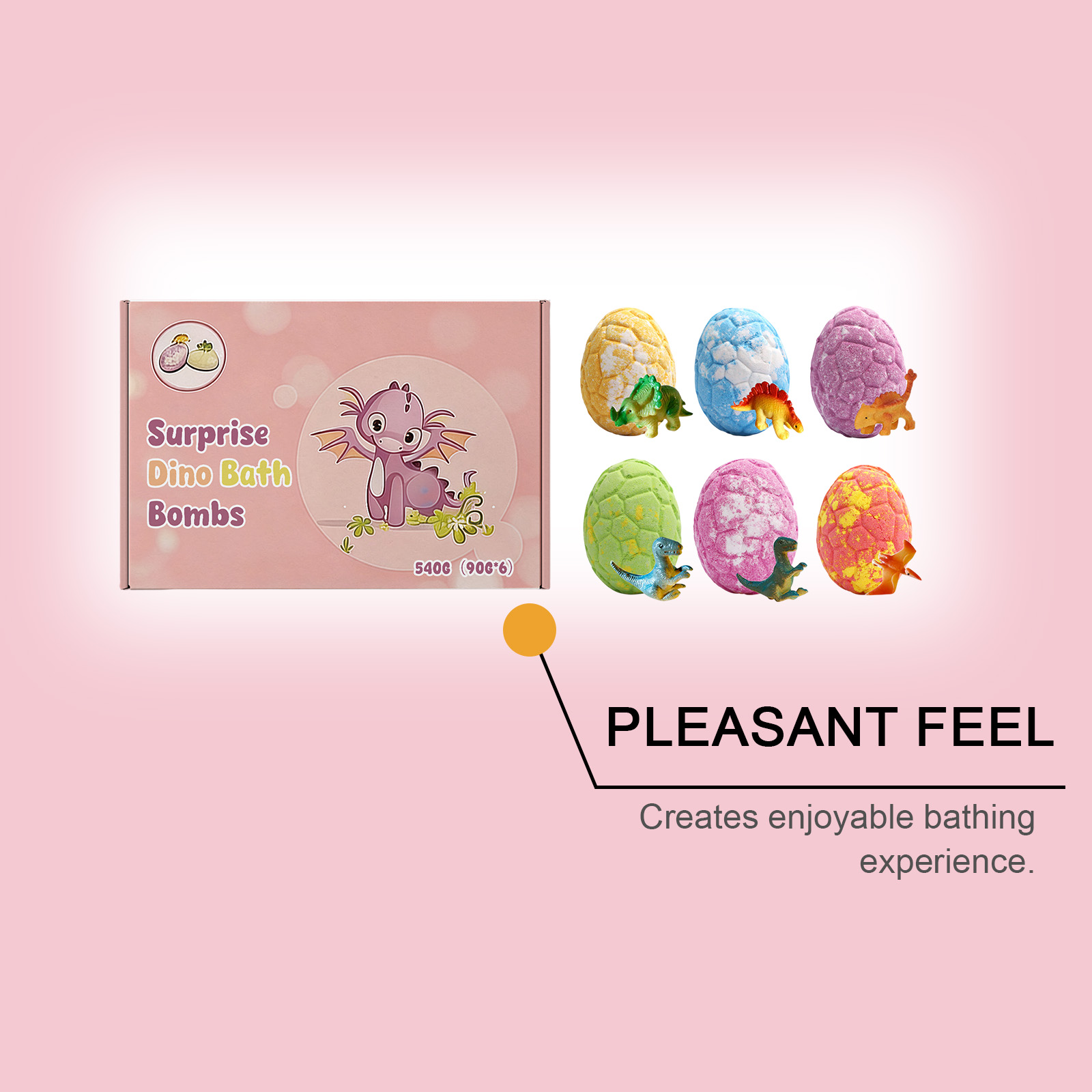 Dinosaur Egg Bath Bombs for Ki - огляд і ціна Relax - Spa & Wellness