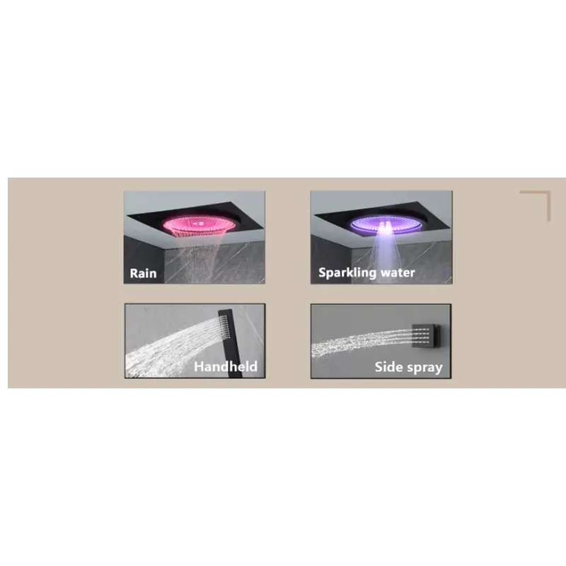 Smart LED Shower Set Bathroom  - огляд і ціна Spa & Wellness Hotel Diament Ustroń Opinie