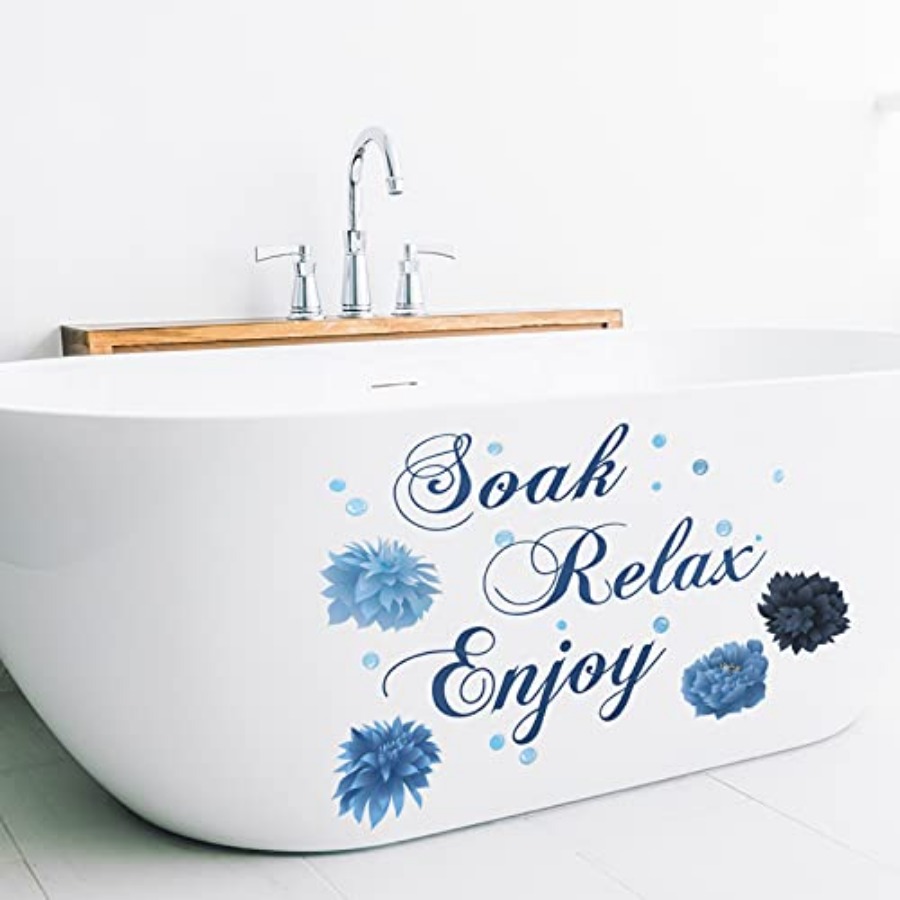 Bathroom Wall Decals Soak Rela - огляд і ціна Relax - Spa & Wellness