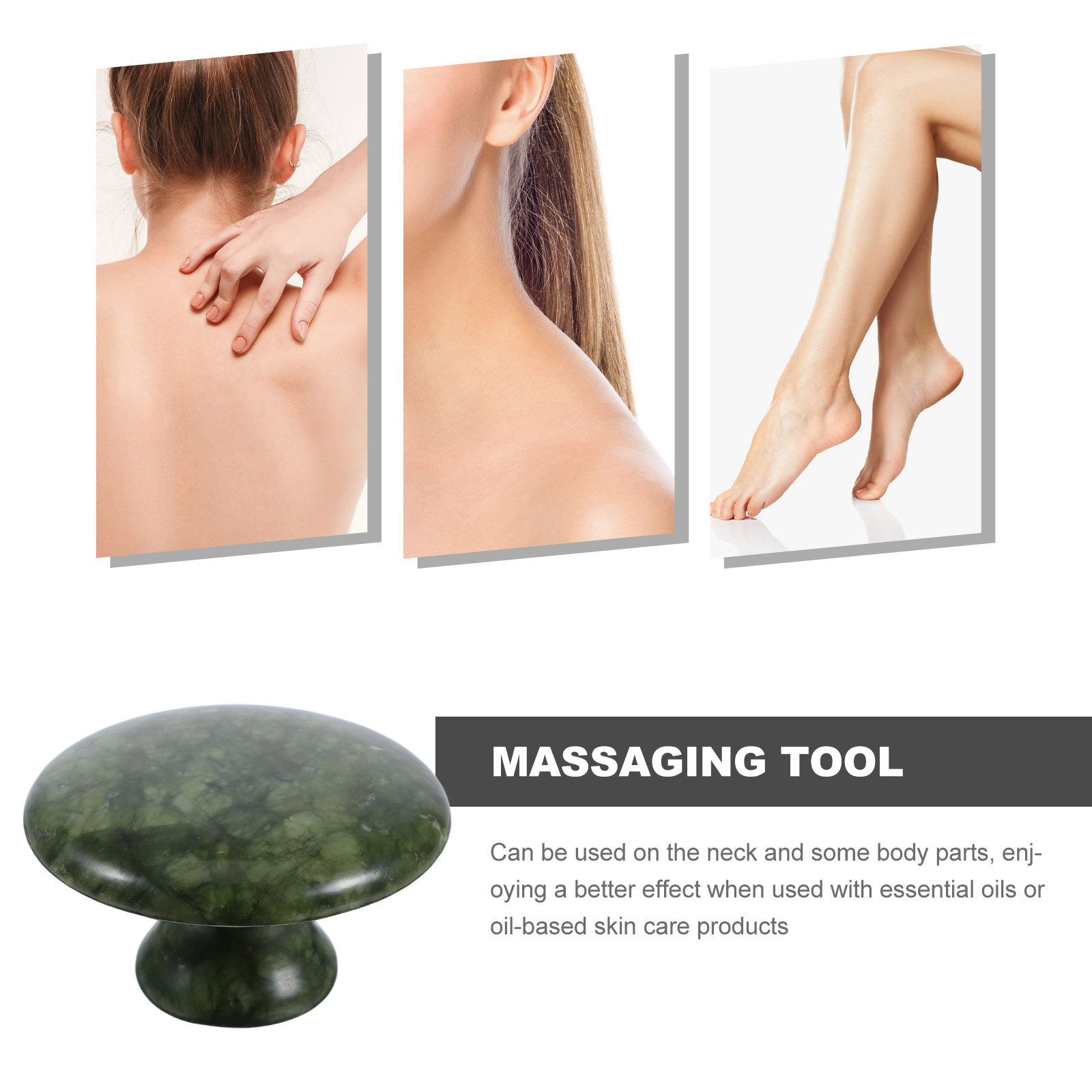 Mushroom Shaped Jade Massage S - огляд і ціна Relax - Spa & Wellness