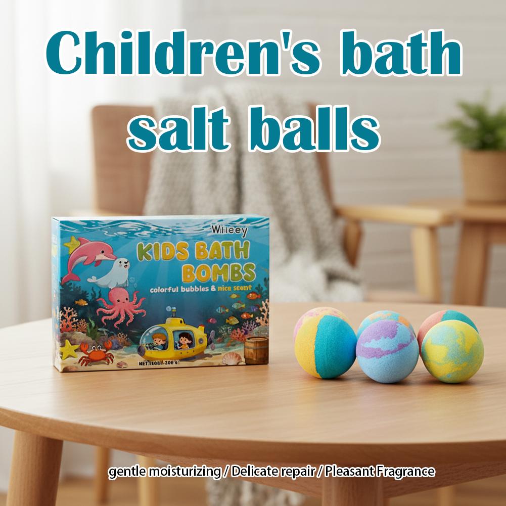 6Pcs Kids Bubble Bath Bombs Se - огляд і ціна Relax - Spa & Wellness