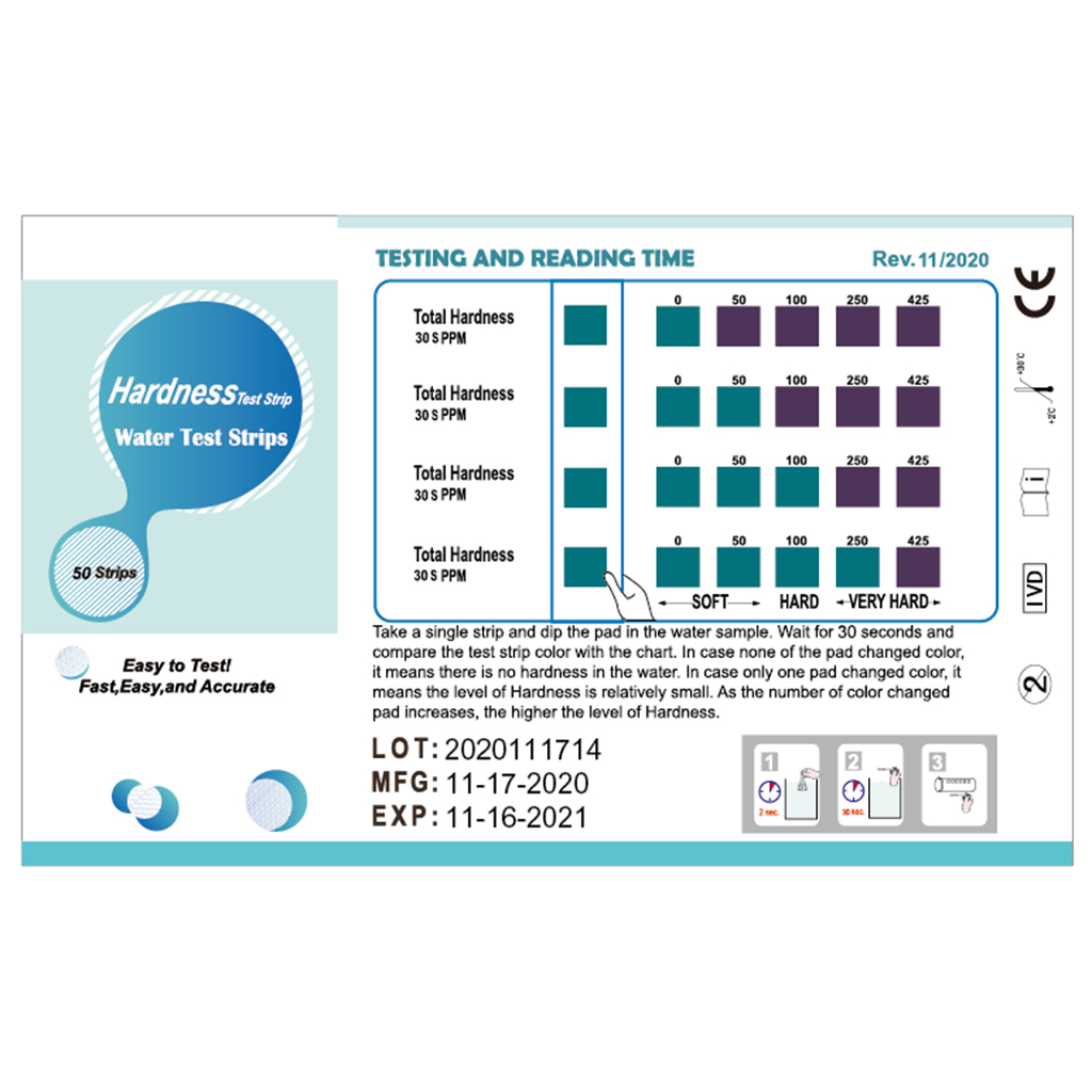 Water Complete Hardness Test S - огляд і ціна Spa Wellness Usa