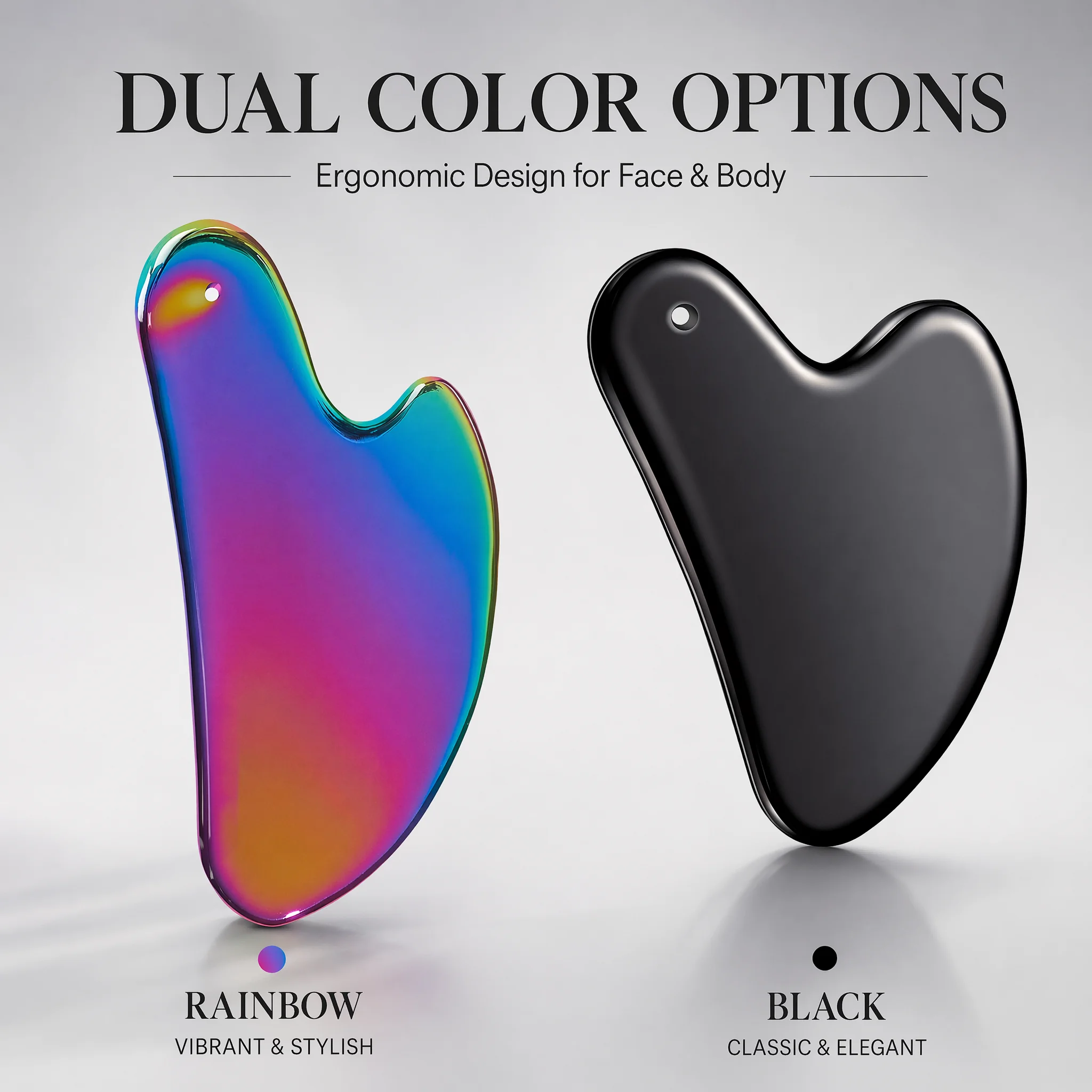 1Pcs Stainless Steel Gua Sha B - огляд і ціна Relax - Spa & Wellness