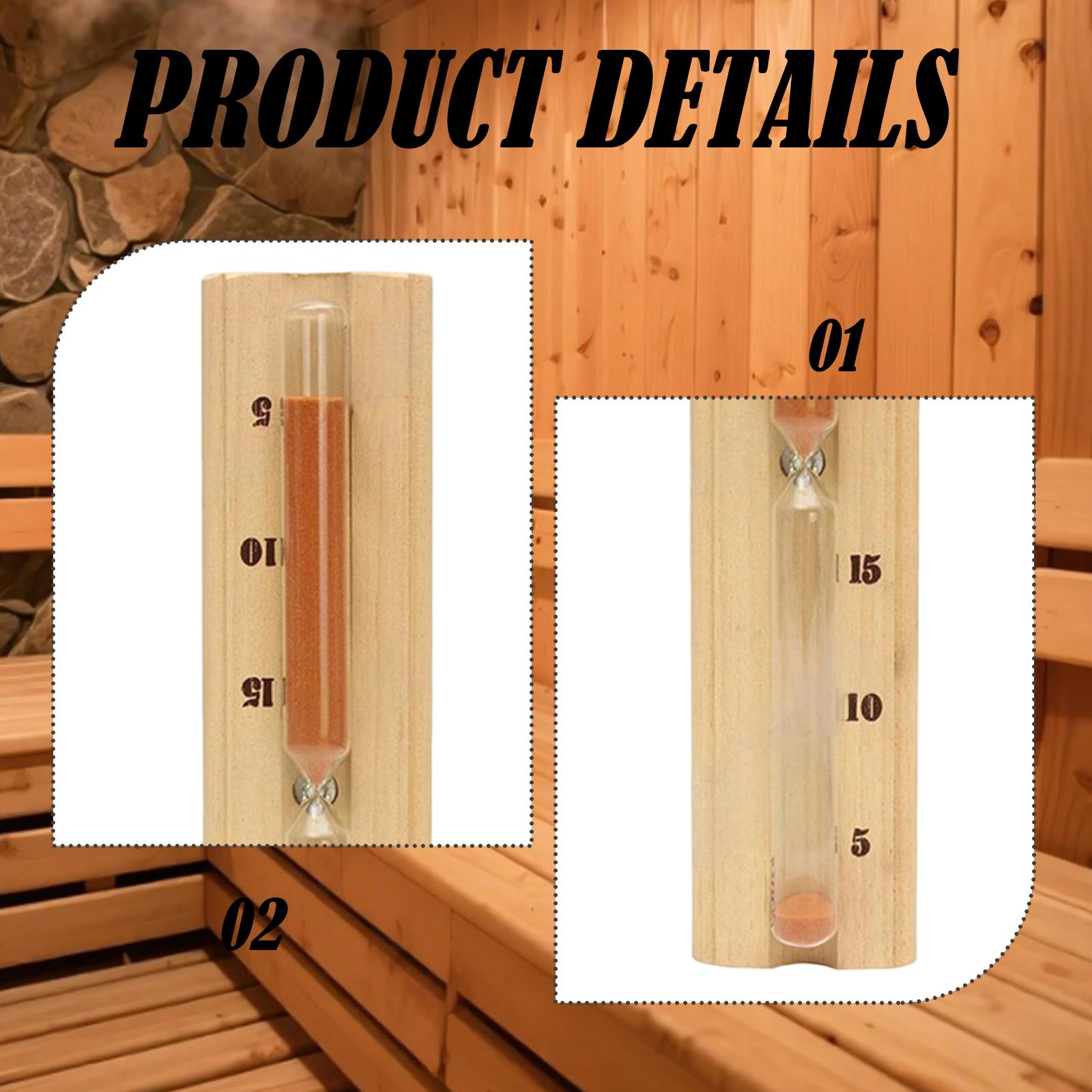 Heat Resistant Sauna Sand Time - огляд і ціна Spa Wellness Usa