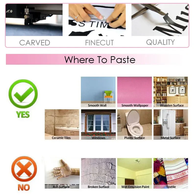 One Line Wall Decals Beauty Wa - огляд і ціна Spa Wellness Usa