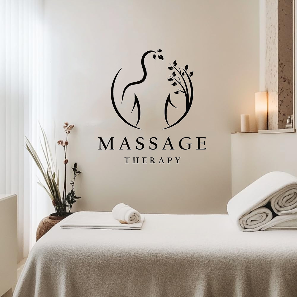 Massage Therapy Vinyl Wall Dec - огляд і ціна Spa Wellness Usa