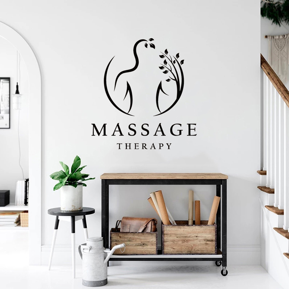 Massage Therapy Vinyl Wall Dec - огляд і ціна Spa Wellness Usa
