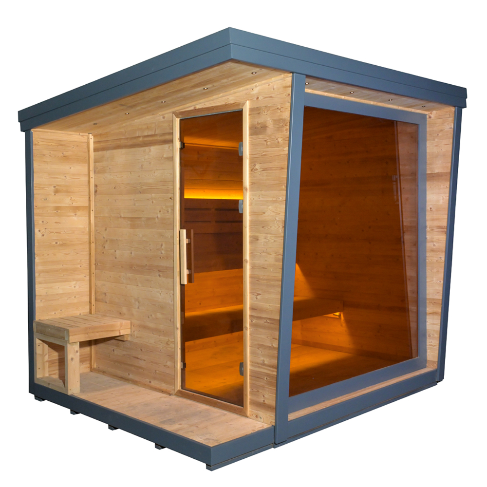 Custom Made Gray Outdoor Moder - огляд і ціна Spa Wellness Usa