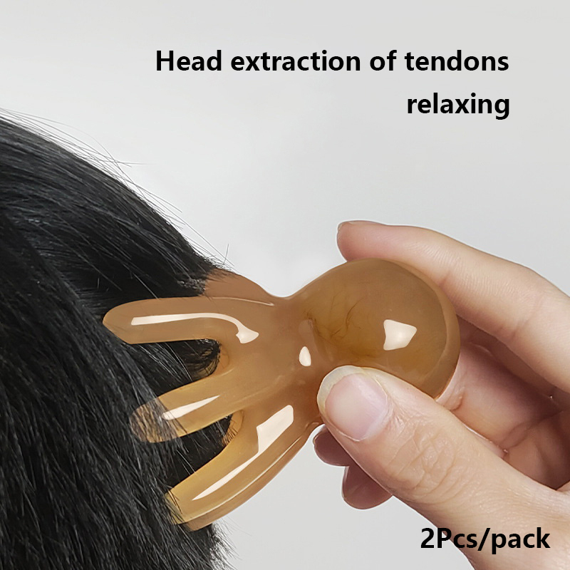 2Pcs Resin Octopus Comb Scalp  - огляд і ціна Spa Wellness Usa