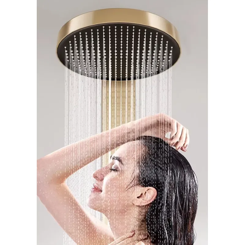 Brass Rainfall Shower Panel Se - огляд і ціна Spa & Wellness Hotel Diament Ustroń Opinie