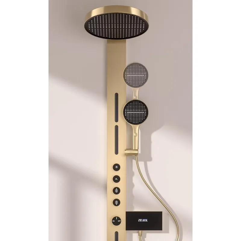 Brass Rainfall Shower Panel Se - огляд і ціна Spa & Wellness Hotel Diament Ustroń Opinie